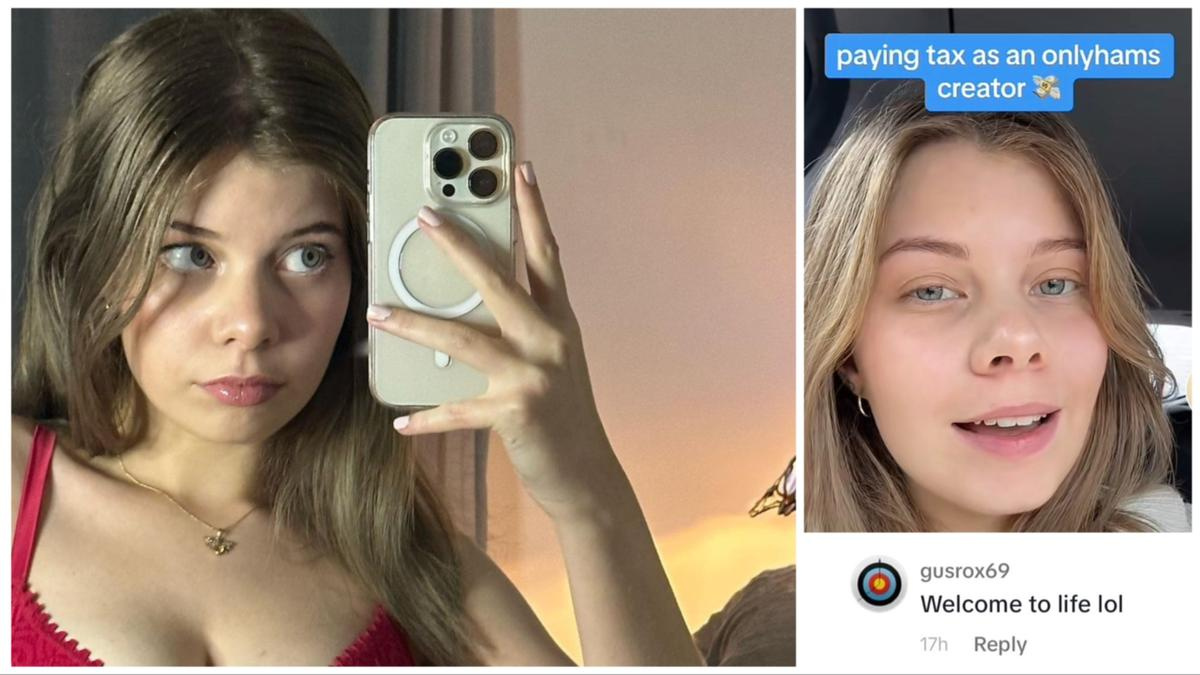 After filing taxes, a young OnlyFans model is shocked to get a huge